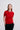 Brushed Cashmere Short-Sleeve Sweater with Rhinestone
