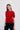 Brushed Cashmere Short-Sleeve Sweater with Rhinestone